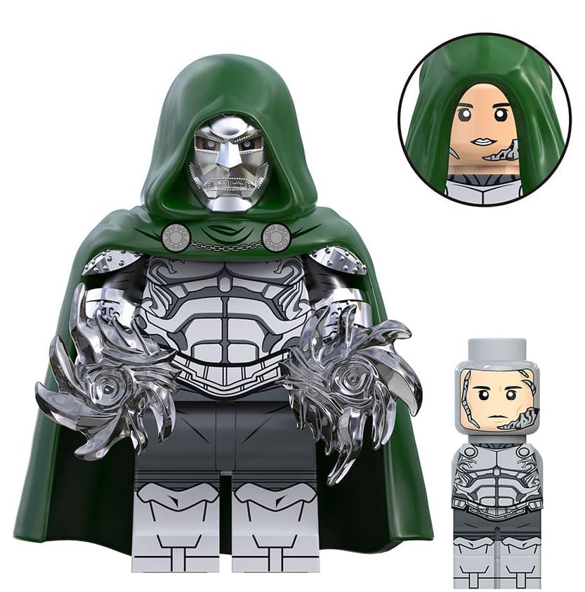 Marvel Lego Custom Minifigure - Dr. Doom 7