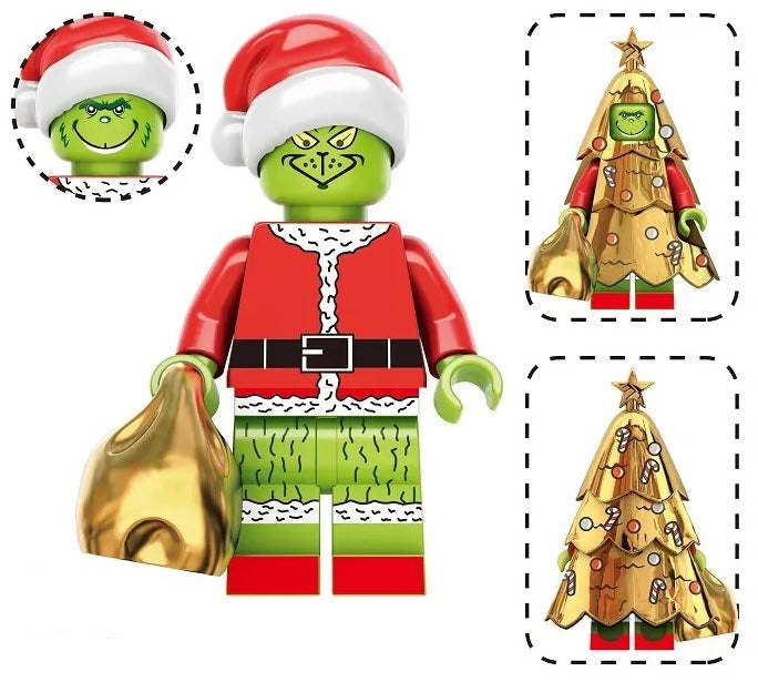 Movies Lego Custom Minifigure - The Grinch 1