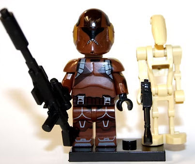 Star Wars Lego Custom Minifigure - Clone Commander Jet
