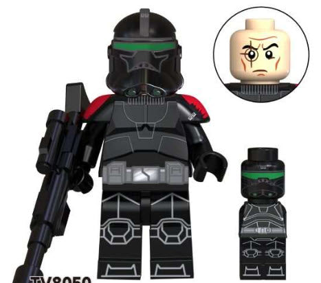 Star Wars Lego Custom Minifigure - Crosshair The Bad Batch
