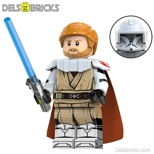 Star Wars Lego Custom Minifigure - Obi Wan Kenobi