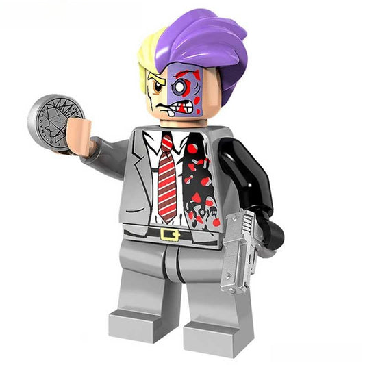 DC Lego Custom Minifigure - Two-Face