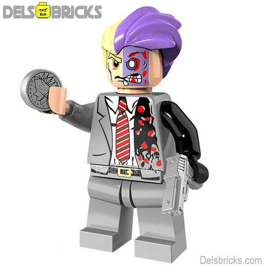 DC Lego Custom Minifigure - Two-Face 2