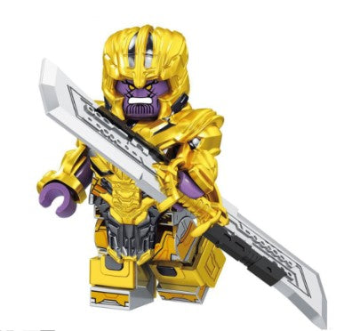 Marvel Lego Custom Minifigure - Thanos 2