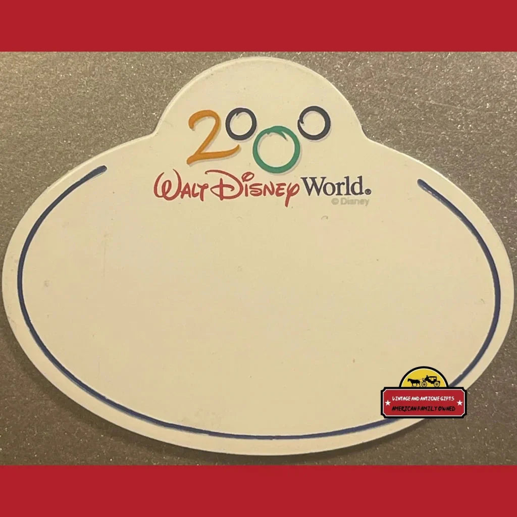 Disney Y2K World Cast Member Badge