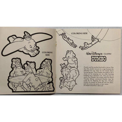 Disney Dumbo Press Book