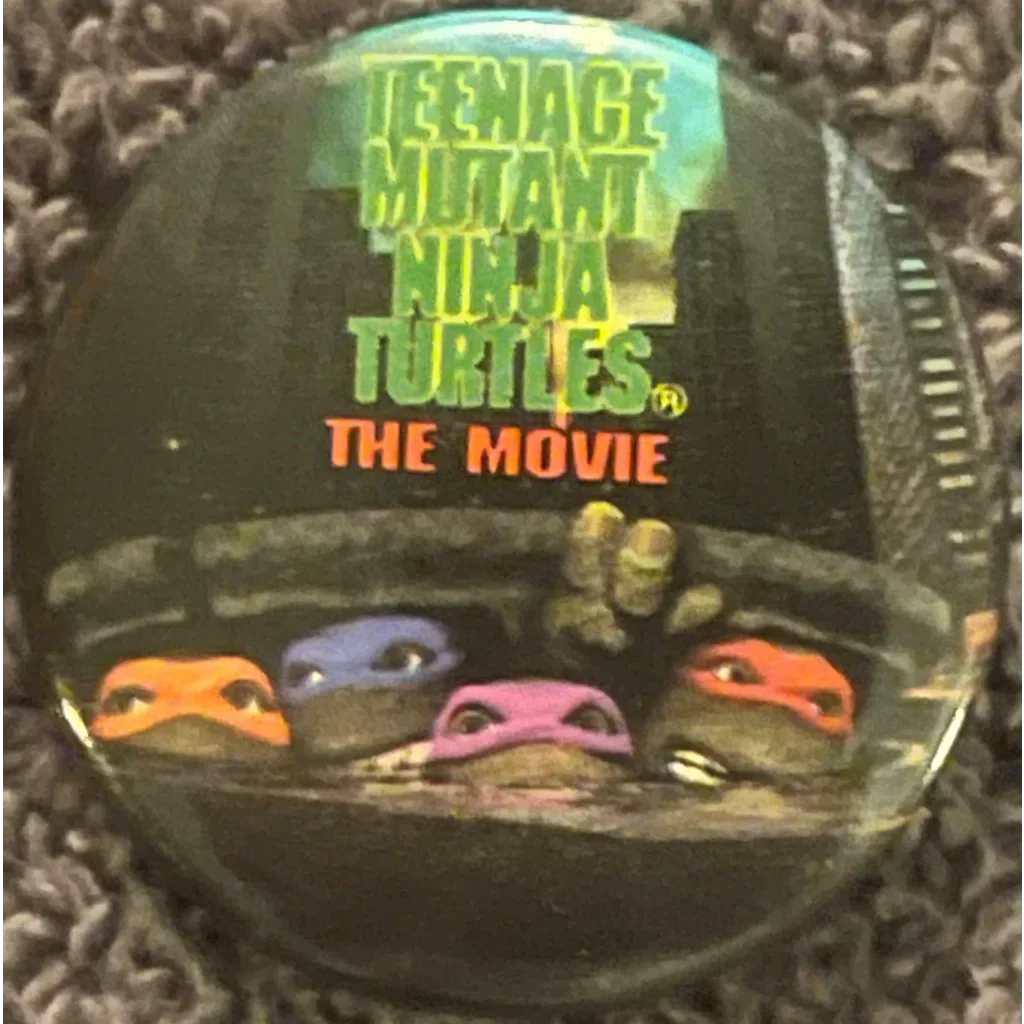 TMNT Movie Pin - Group Shot Sewer