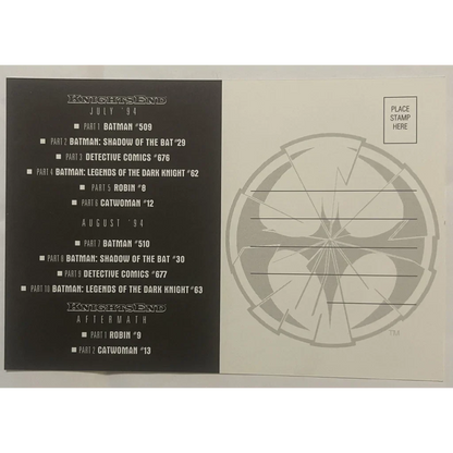 Batman Graham Nolan Postcard