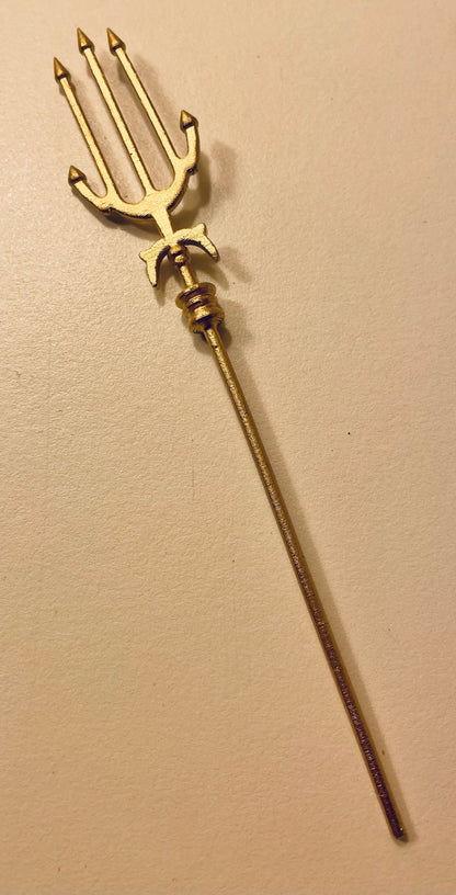 DC Super Powers Aquaman Trident Repro Part 1985 Vintage Kenner