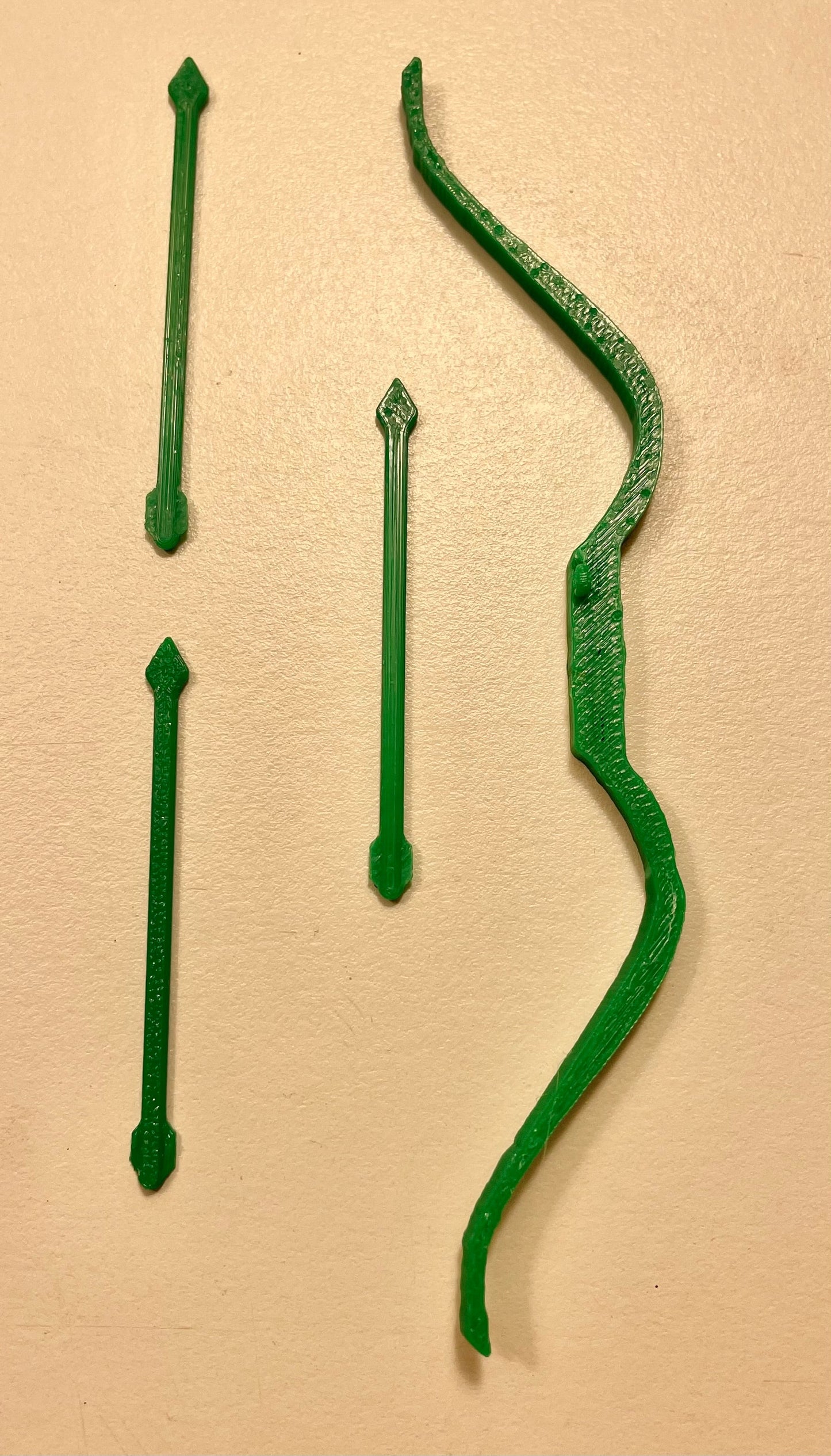 DC Super Powers Green Arrow Bow & Arrows Repro Part 1984 Vintage Kenner