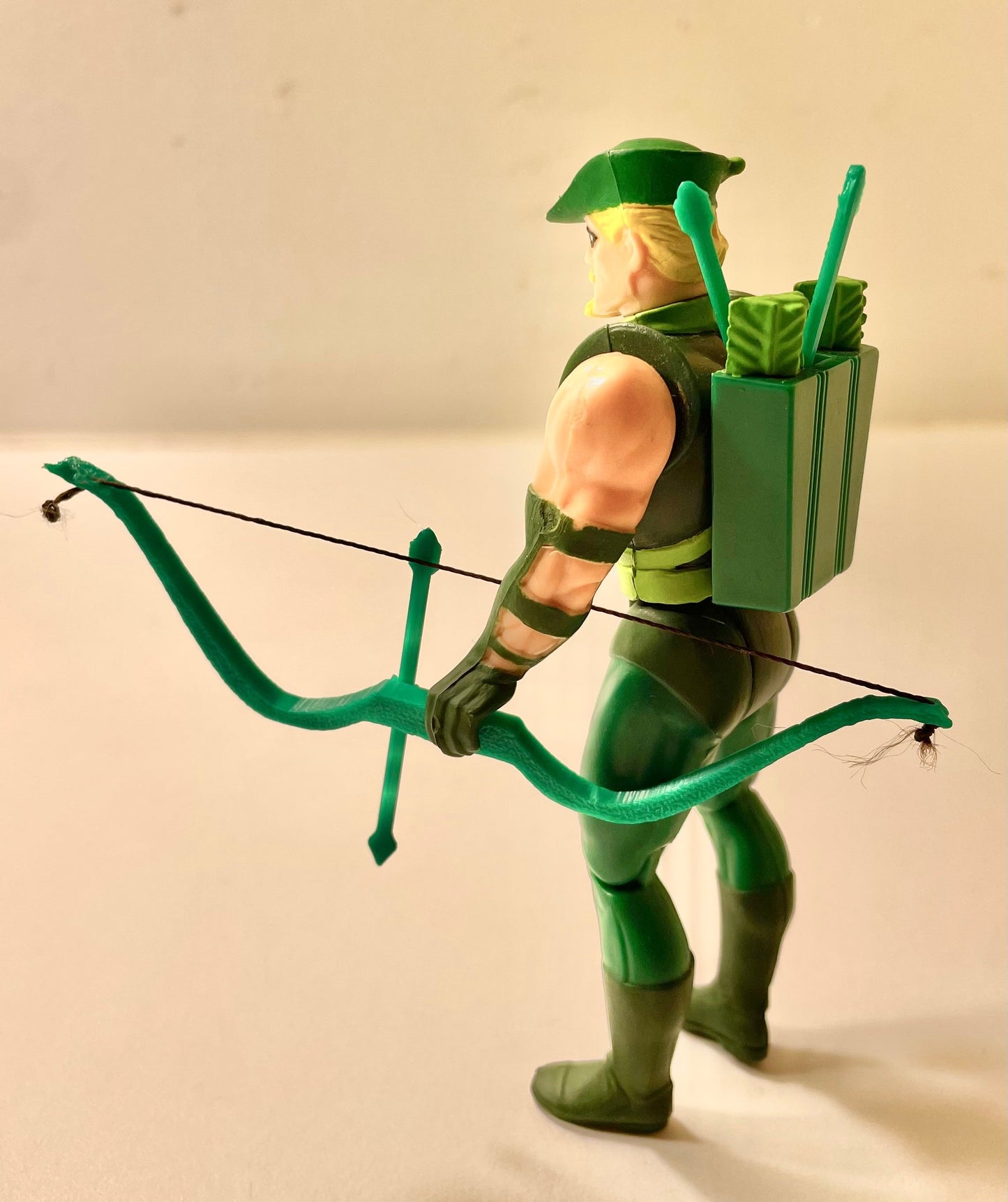 DC Super Powers Green Arrow Bow & Arrows Repro Part 1984 Vintage Kenner