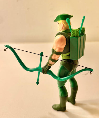 DC Super Powers Green Arrow Bow & Arrows Repro Part 1984 Vintage Kenner
