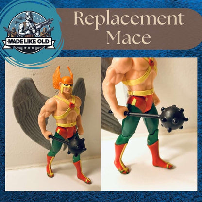 DC Super Powers Hawkman Mace Repro Part 1984 Vintage Kenner