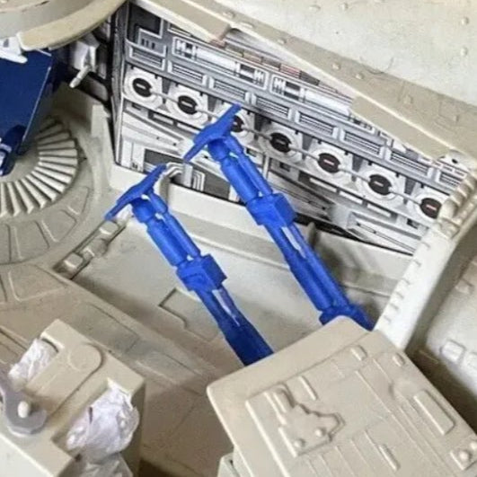 Star Wars Millennium Falcon Ramp Struts Repro Part 1978 Vintage Kenner