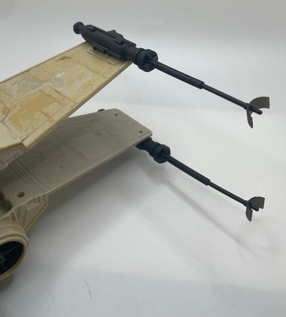 Star Wars X Wing Canopy & Laser Cannons Set Repro Part 1978 Vintage Kenner