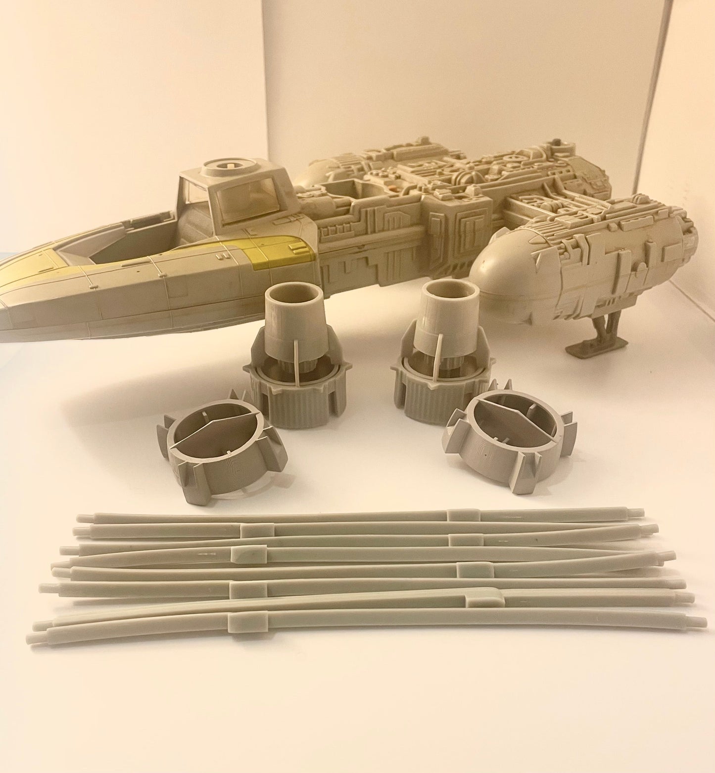 Star Wars Y Wing Engine Set Repro Part 1983 Vintage Kenner