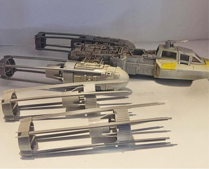 Star Wars Y Wing Engine Set Repro Part 1983 Vintage Kenner