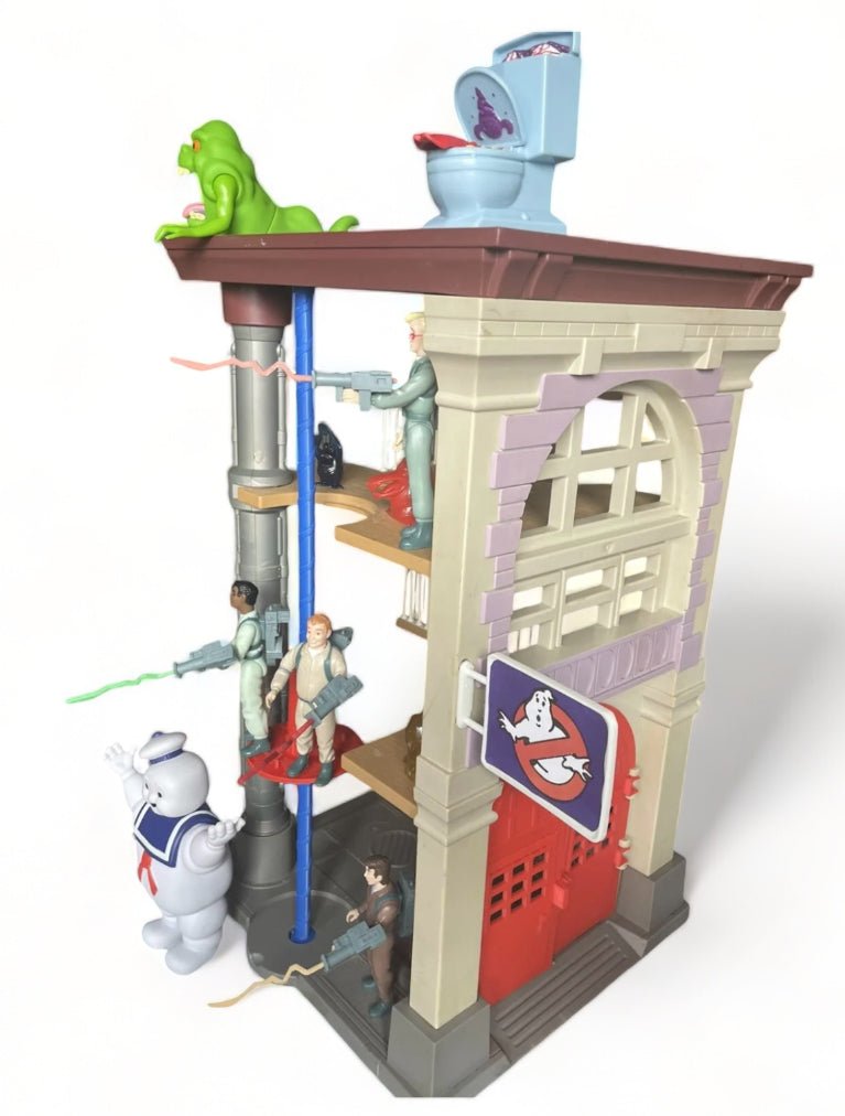 Real Ghostbusters Firehouse Reproduction Pole & Base 1987 Vintage Kenner