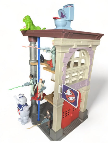 Real Ghostbusters Firehouse Reproduction Pole & Base 1987 Vintage Kenner