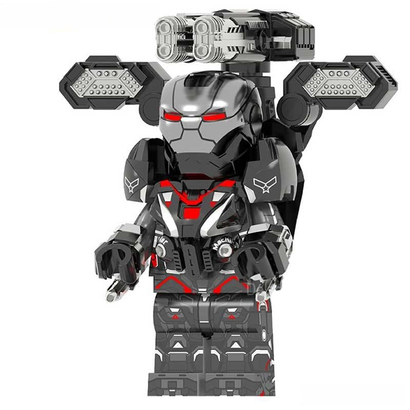 Marvel Lego Custom Minifigure - War Machine Mark One 2