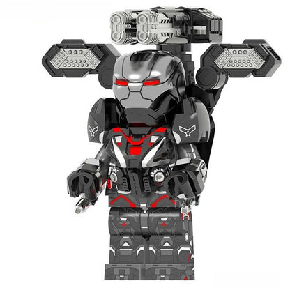 Marvel Lego Custom Minifigure - War Machine Mark One 2