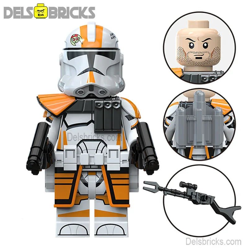 Star Wars Lego Custom Minifigure - Waxer (212th Battalion Clone Trooper)