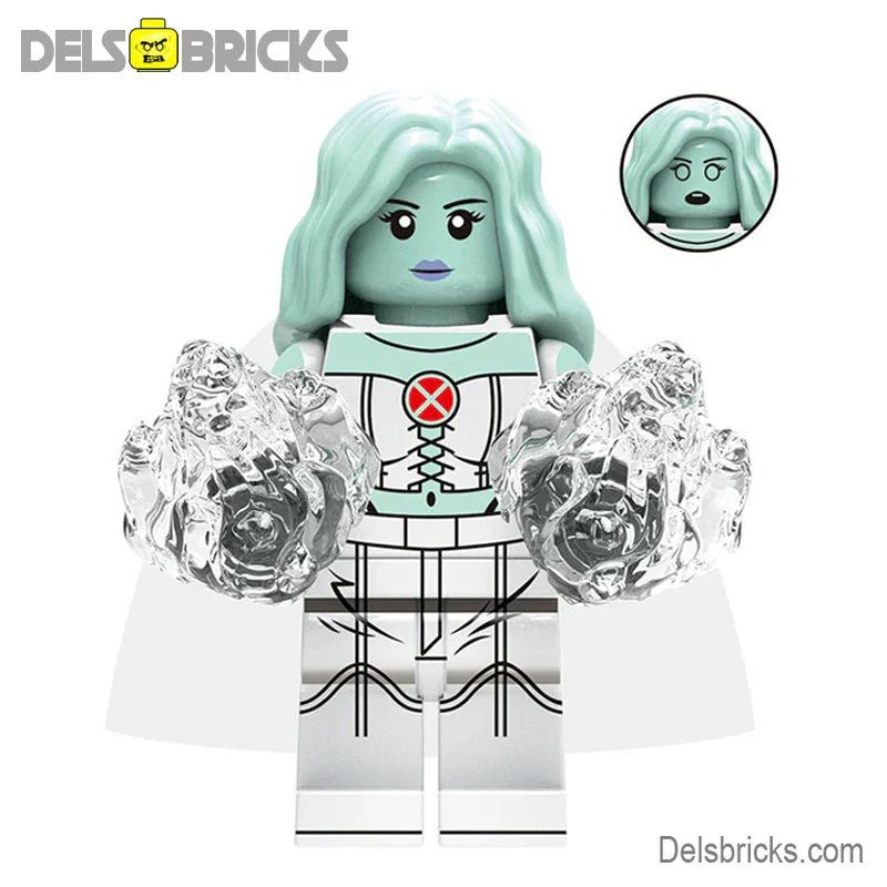 Marvel Lego Custom Minifigure - White Queen 2