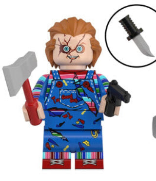 Movies Lego Custom Minifigure - Chucky Child's Play 2