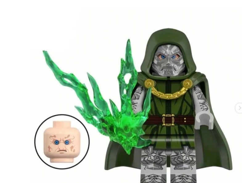 Marvel Lego Custom Minifigure - Dr. Doom 3