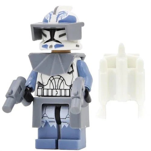 Star Wars Lego Custom Minifigure - Wolf Pack Clone Trooper ARC Phase 1