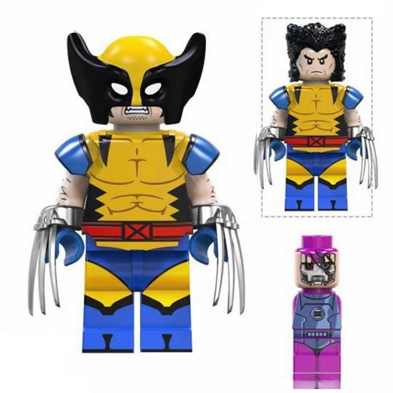 Marvel Lego Custom Minifigure - Wolverine from X-Men '97 3