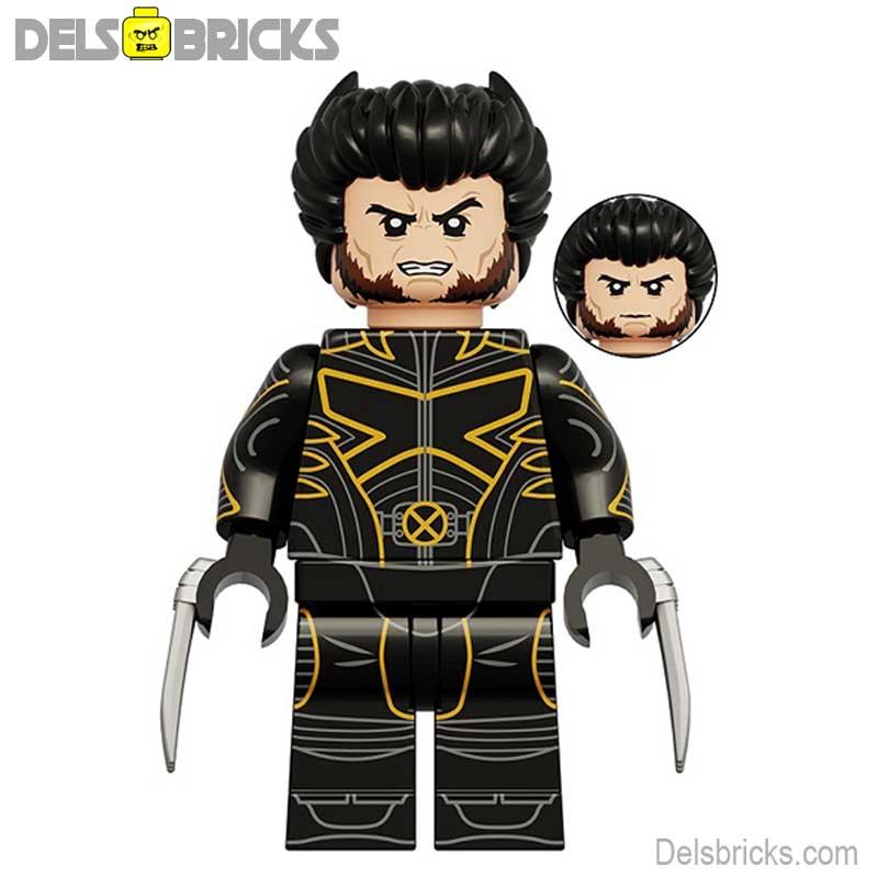 Marvel Lego Custom Minifigure - Wolverine (Logan) 2