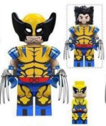 Marvel Lego Custom Minifigure - Wolverine from X-Men '97 2