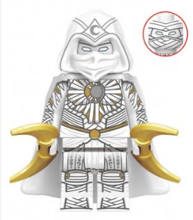 Marvel Lego Custom Minifigure - Moon Knight (Film Version)
