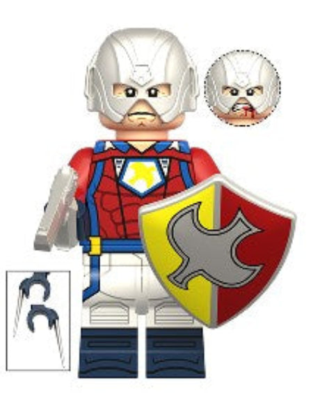 DC Lego Custom Minifigure - Peacemaker (Alt Universe)