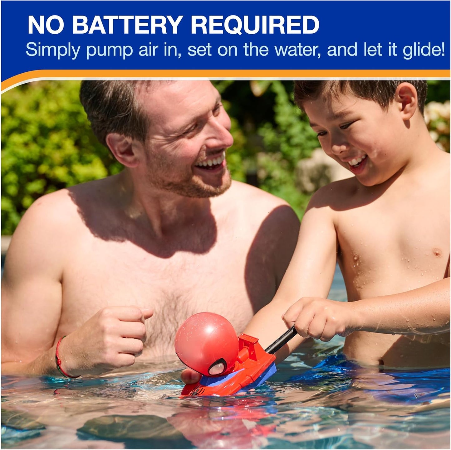 Marvel Air Boat Pool Toy - Spider-Man