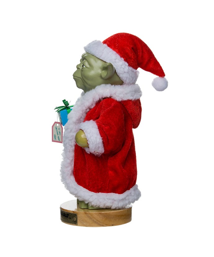 Star Wars Nutcracker - Jolly Yoda in Santa Robe