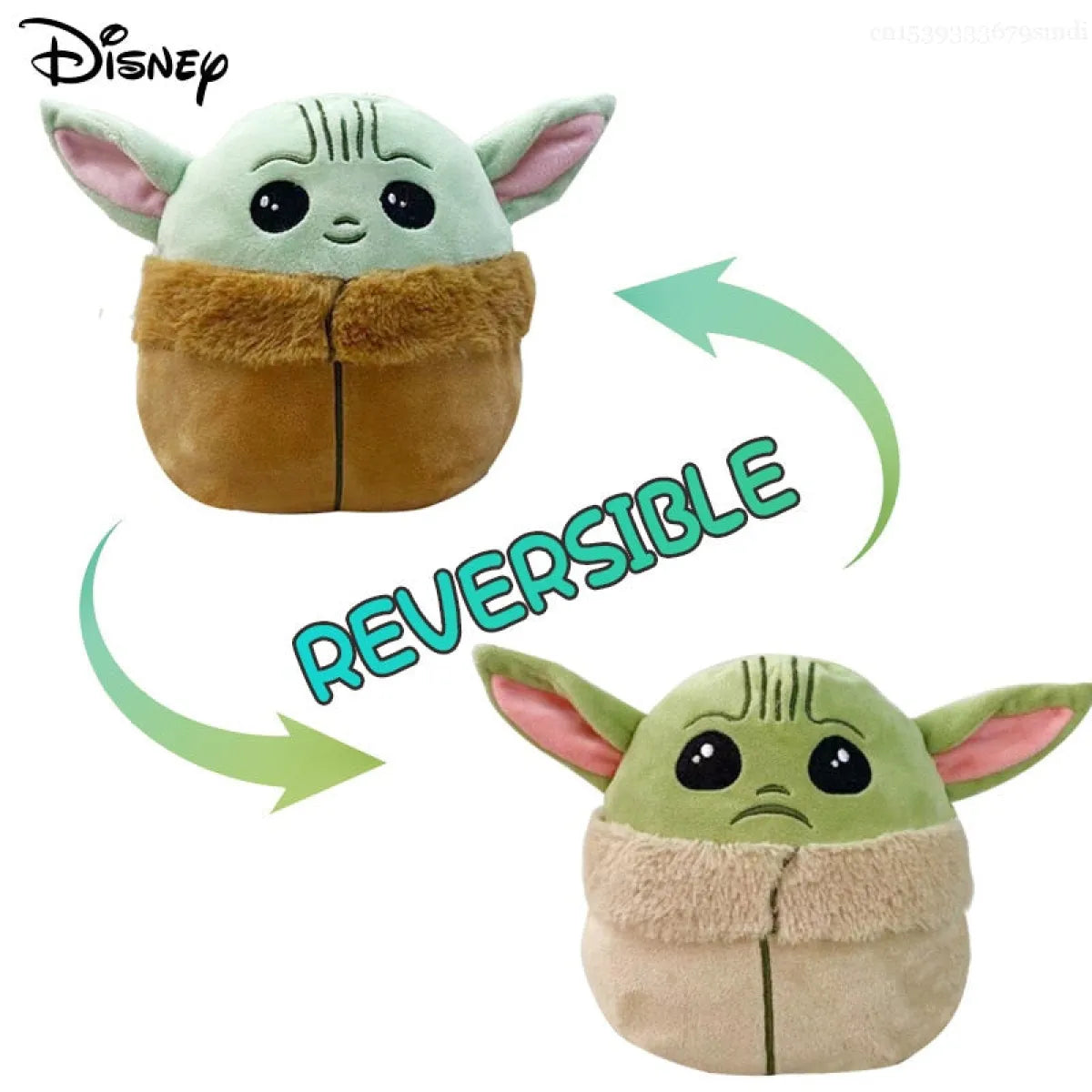 Star Wars Yoda Reversible Plushie