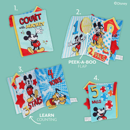 Disney Deluxe Soft Book - Count with Mickey Mouse