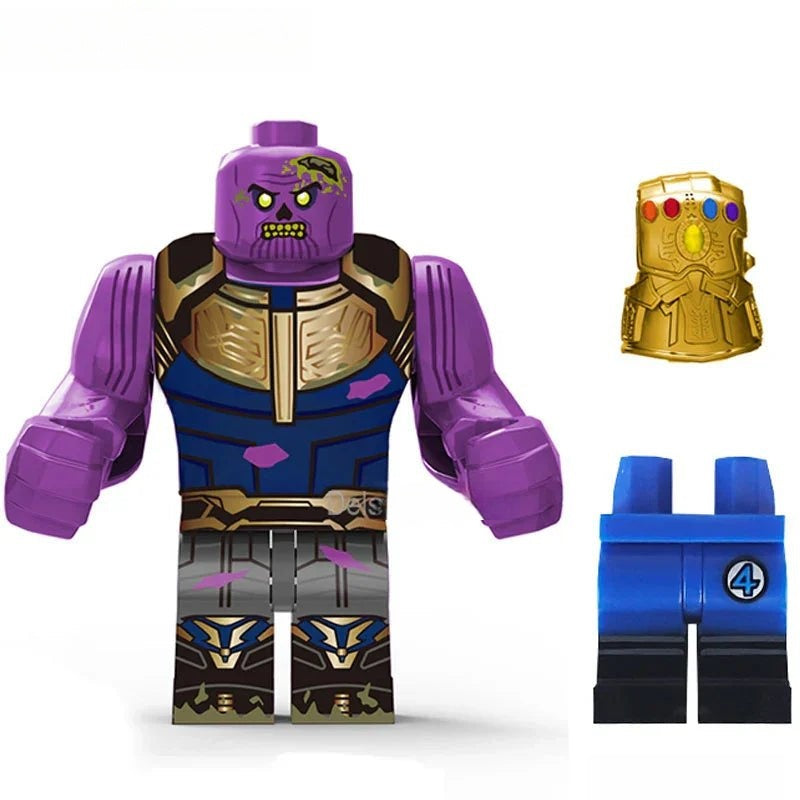 Marvel Lego Custom Minifigure - Zombie Thanos