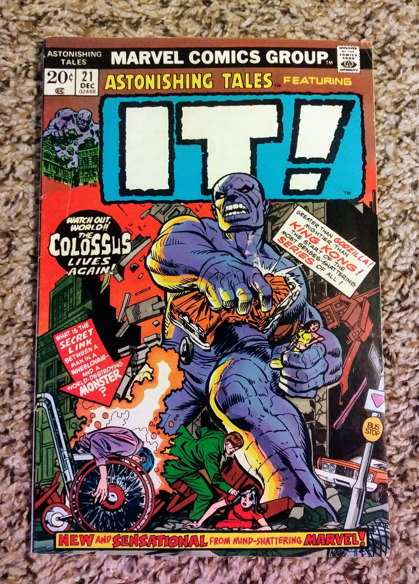 Marvel Comics: Astonishing Tales #21