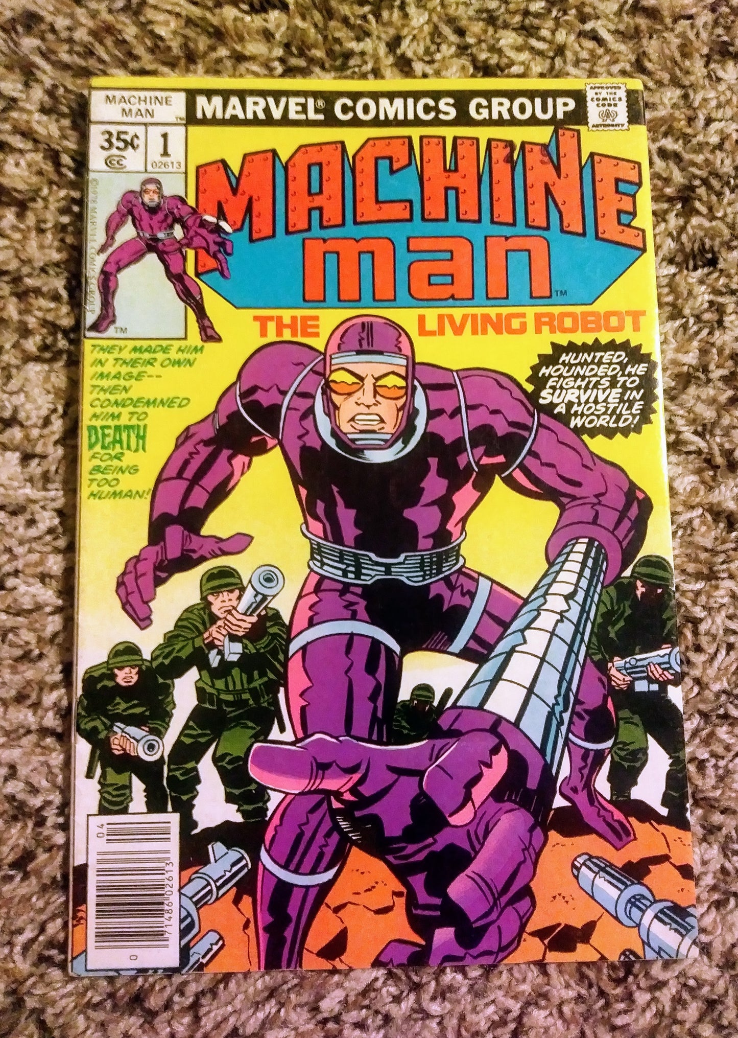 Marvel Comics: Machine Man #01