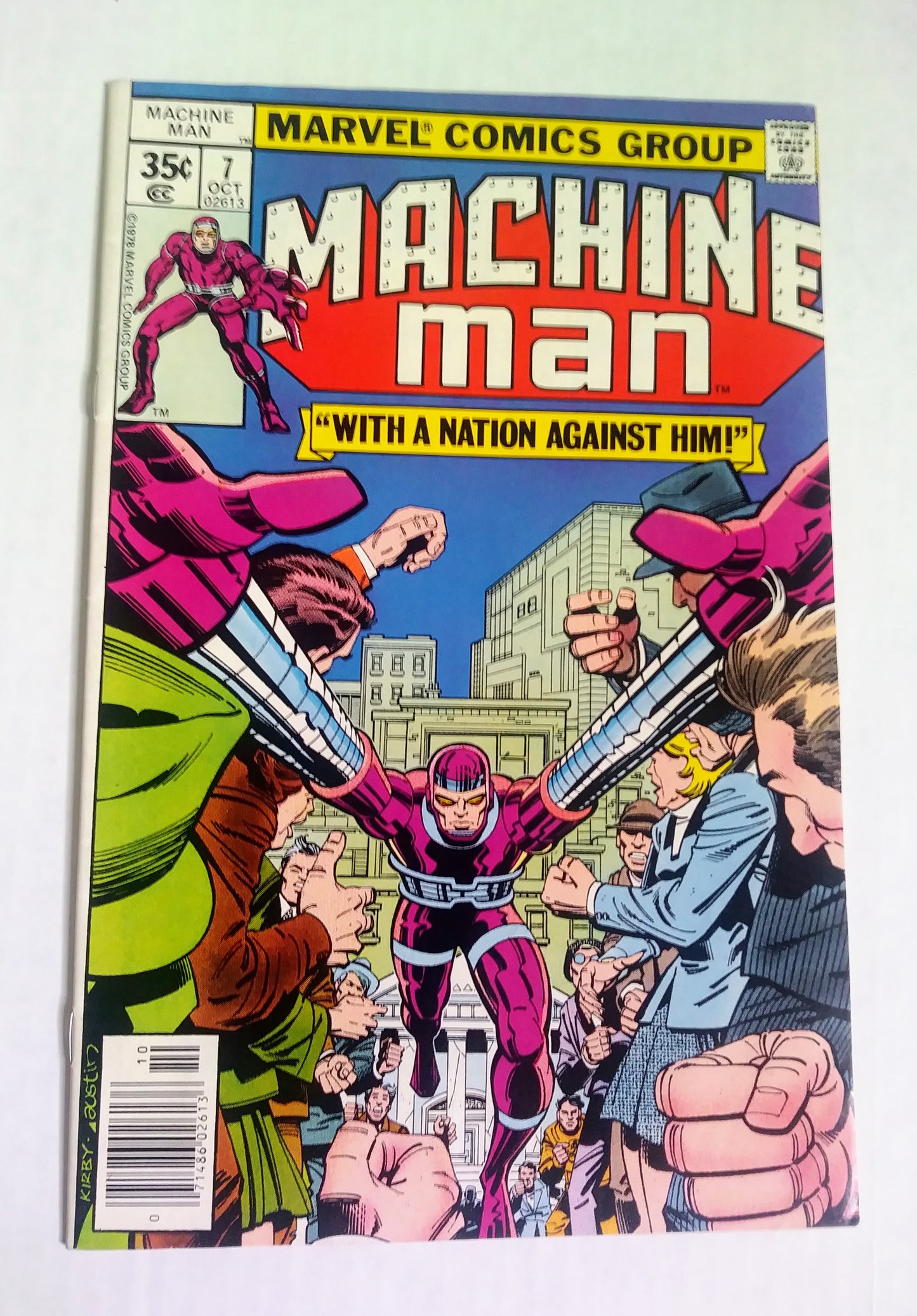 Marvel Comics: Machine Man #07