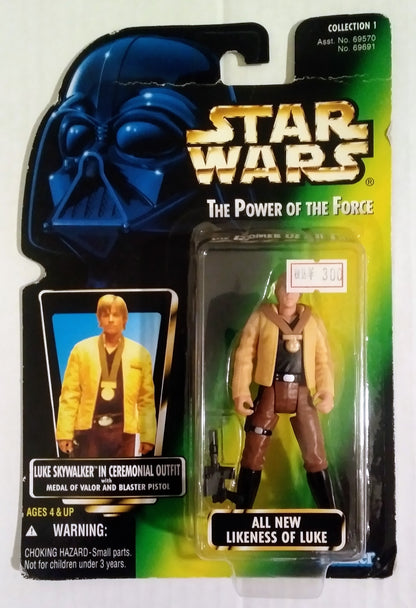 Star Wars carded action figure - Luke Skywalker (Ceremonial Outfit)