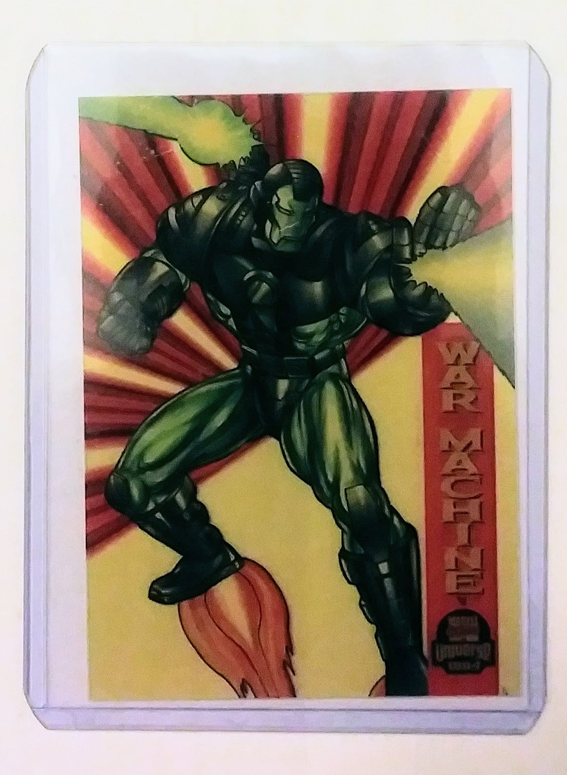 Marvel Universe Card - 1994 #SA09 War Machine (Animation)