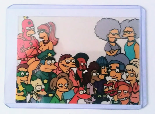 Simpsons Trading Card - 1993 #C5 Television (Cel)