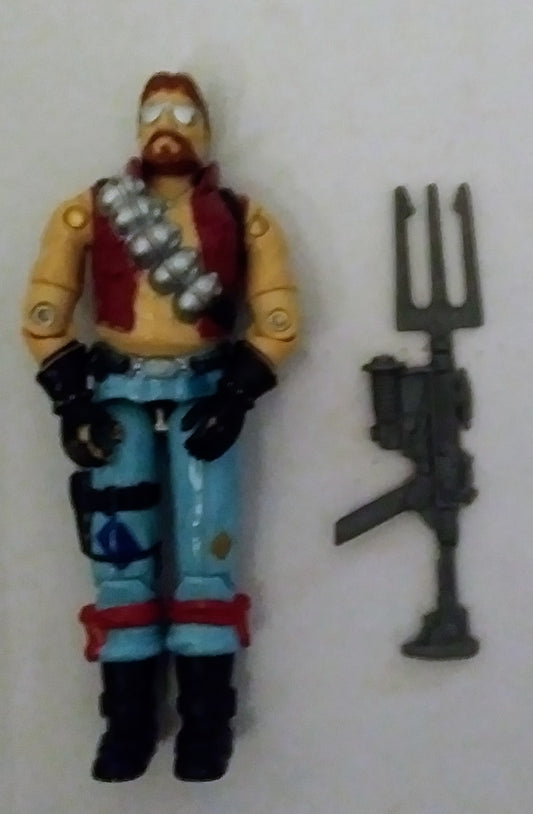 G.I. Joe COBRA action figure - Monkeywrench (Dreadnok)