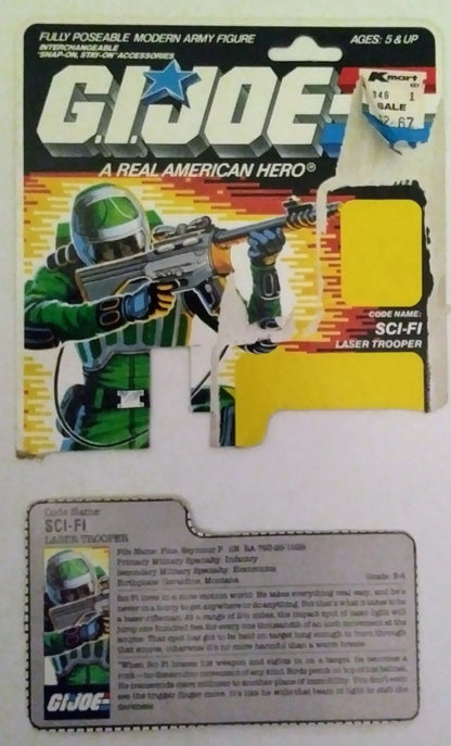 G.I. Joe action figure - Sci-Fi (Laser Trooper)