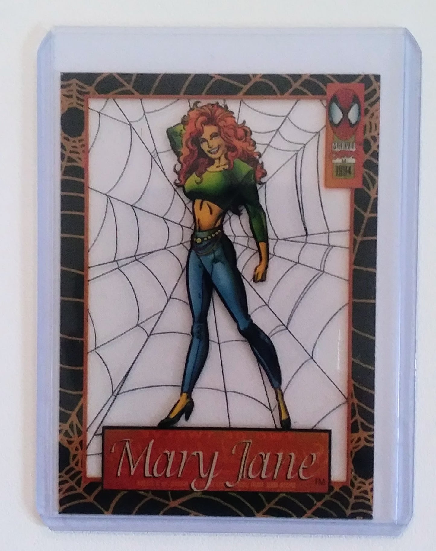 Amazing Spider-Man Card - 1994 #SA02 Mary Jane (Animation)