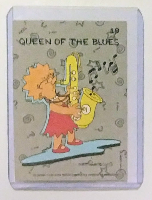 Simpsons Trading Card - 1990 #S19 Queen of the Blues (Sticker)